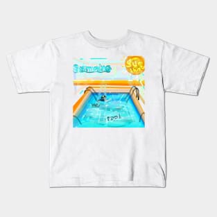 Swimming Kids T-Shirt